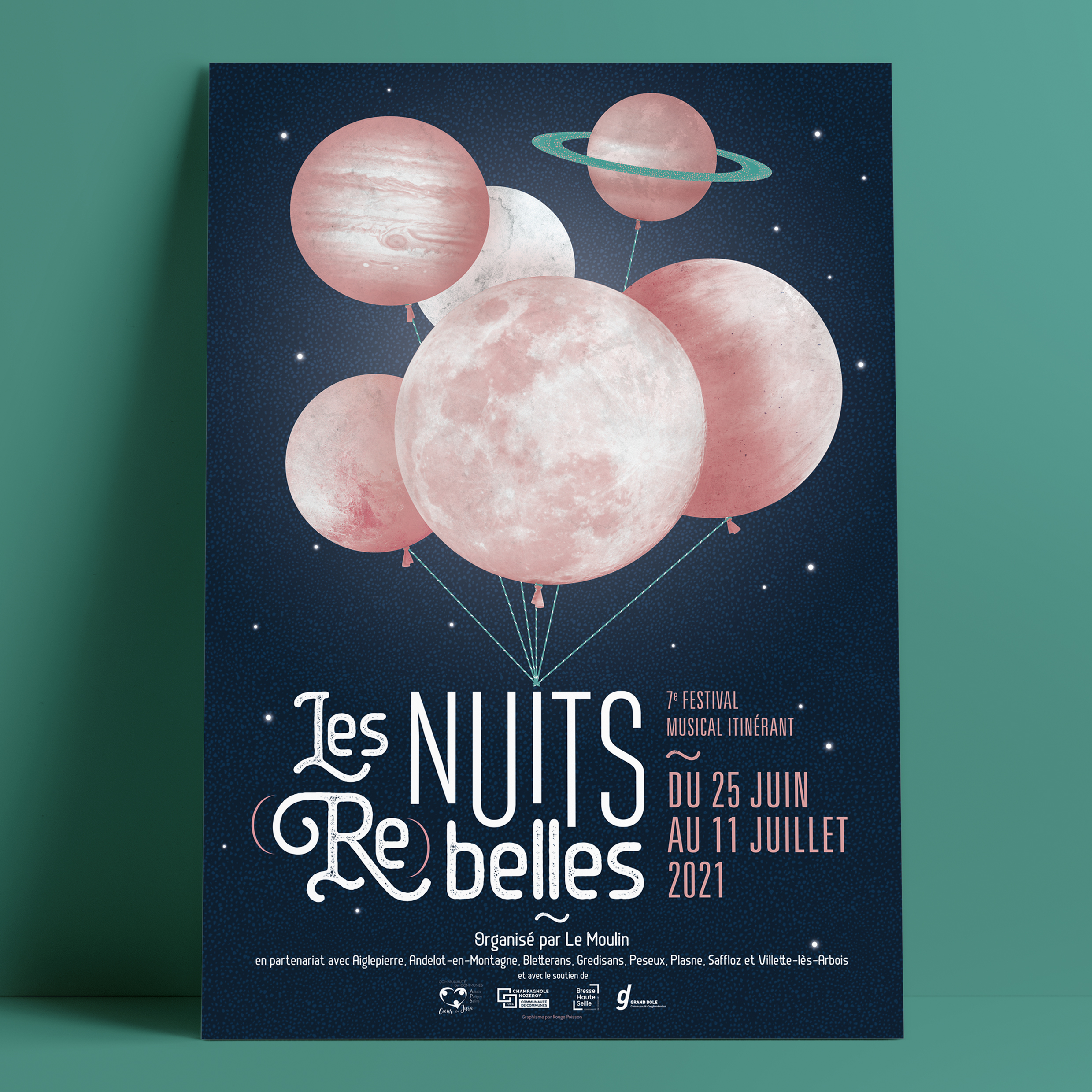 Affiche Les Nuits (Re)Belles 2021